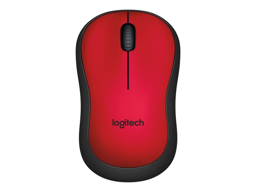 Logitech M220 Silent Wireless Trådlös 1000dpi Mus Röd, Svart
