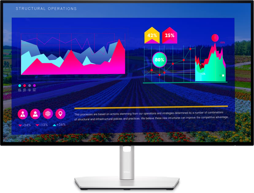 Dell Ultrasharp U2722D 27" 2560 x 1440 16:9 IPS 60Hz