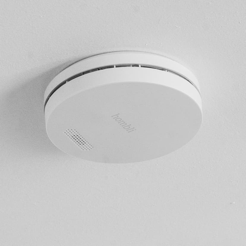 HOMBLI Smart Smoke Detector Ultra Slim White