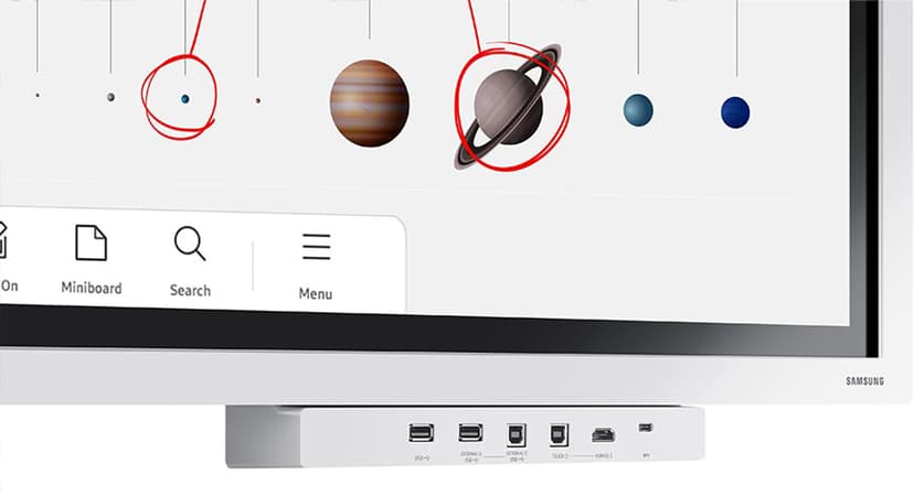 Samsung Flip Pro Connectivity Tray