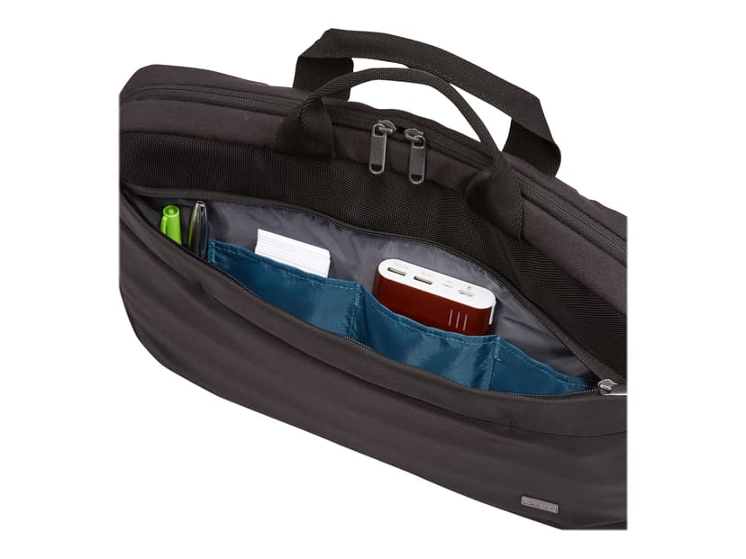 Case Logic Advantage Laptop Attaché 15.6" Black 15.6" Polyester