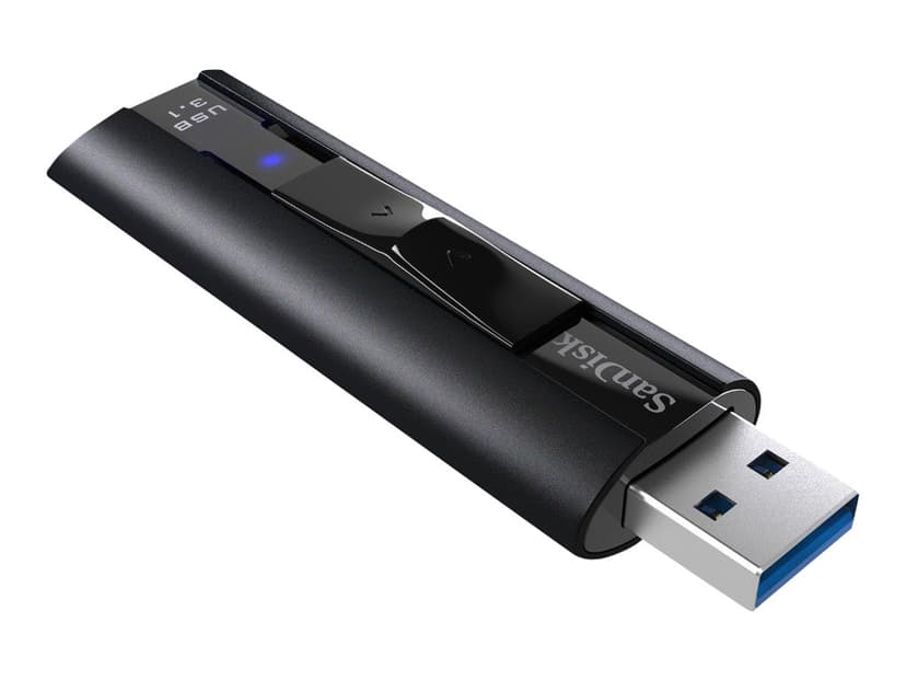 SanDisk Extreme Pro 128GB USB A-tyyppi Musta