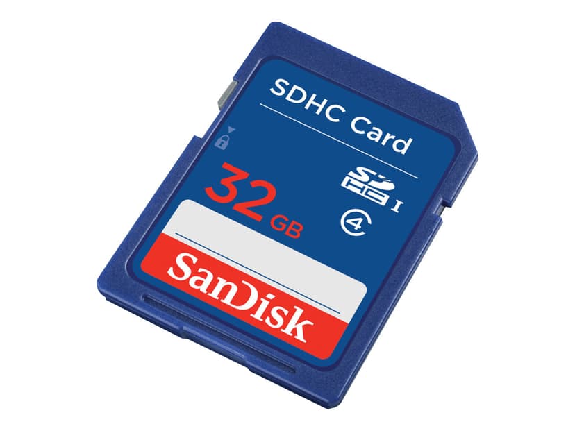 SanDisk Standard 32GB SDHC-minneskort
