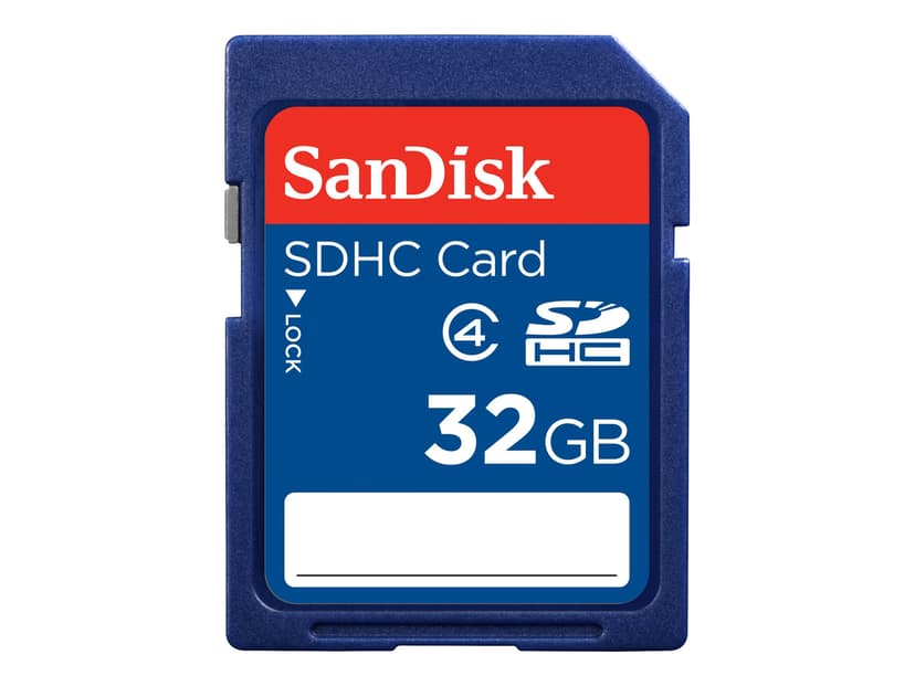 SanDisk Standard 32GB SDHC-muistikortti
