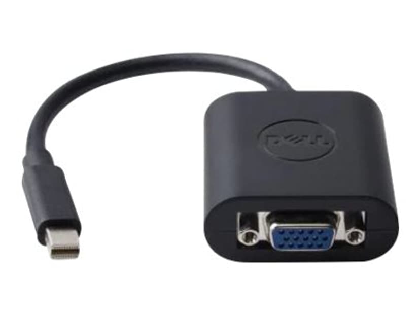 Dell Mini DisplayPort to VGA Adapter 0.203m Mini DisplayPort Uros 15 pin HD D-Sub (HD-15) Naaras