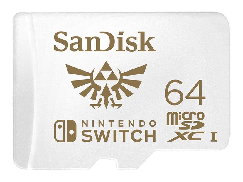 SanDisk Nintendo Switch 64GB microSDXC UHS-I -muistikortti