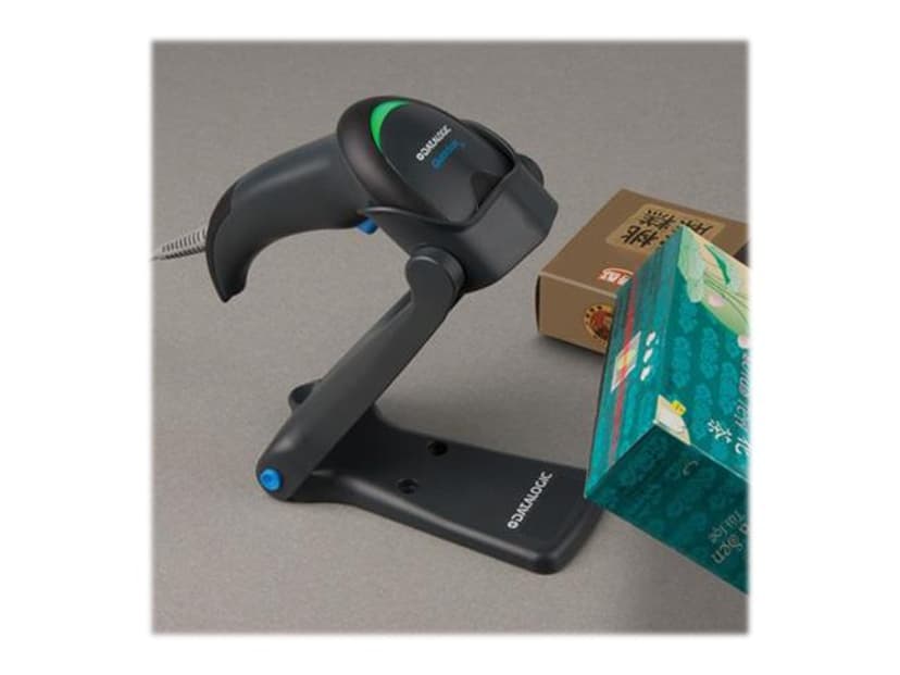 Datalogic QuickScan Lite QW2120 USB-Kit Black Incl Stand