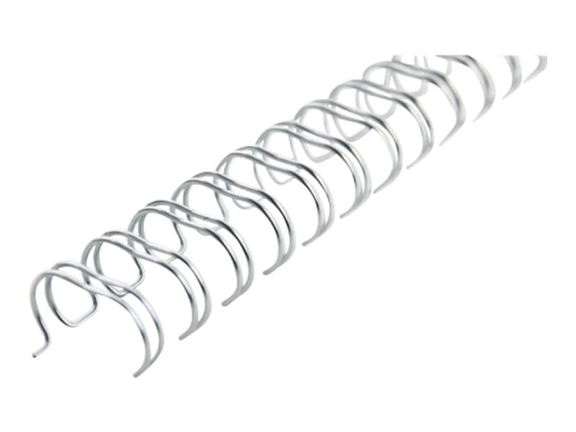 GBC Metallspiral 3:1 NO9 14mm A4 Sølv 100 stk