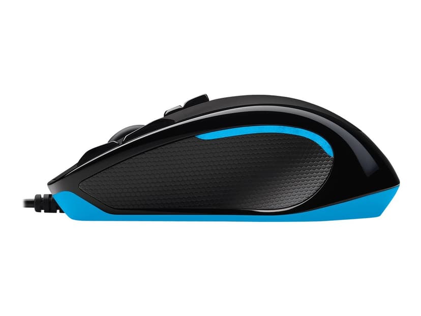 Logitech Gaming Mouse G300s Met bekabeling 2500dpi Muis Blauw, Zwart