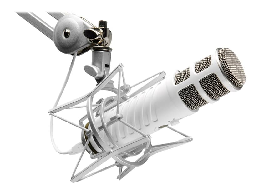 Røde Podcaster Hvit