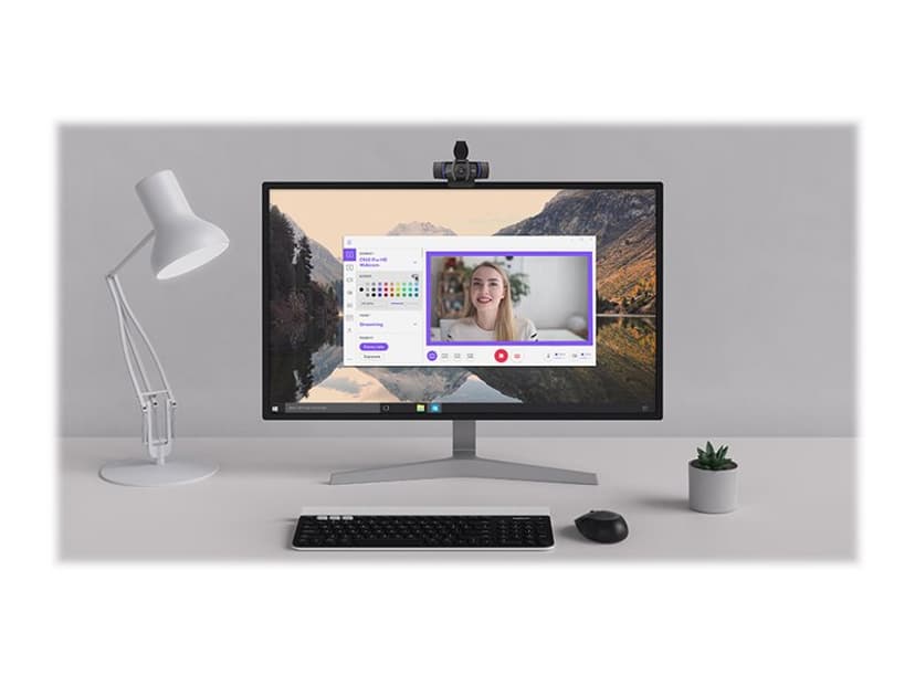 Logitech C920S HD Pro USB Webkamera Svart