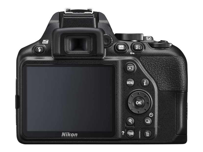 Nikon D3500 + AF-P DX 18-55 f/3,5-5,6G VR + AF-P 70-300mm f/4,5-6,3 VR