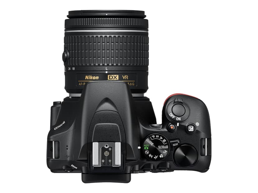 Nikon D3500 + AF-P DX 18-55 f/3,5-5,6G VR + AF-P 70-300mm f/4,5-6,3 VR