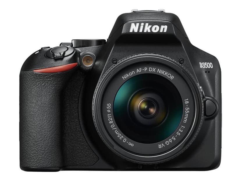Nikon D3500 + AF-P DX 18-55 f/3,5-5,6G VR + AF-P 70-300mm f/4,5-6,3 VR