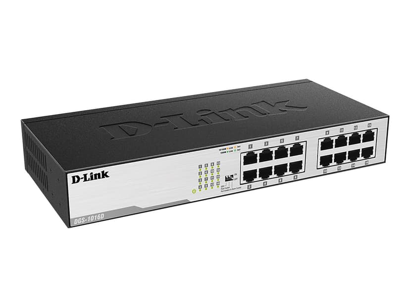 D-Link DGS-1016D 16-Port Gigabit Desktop Switch