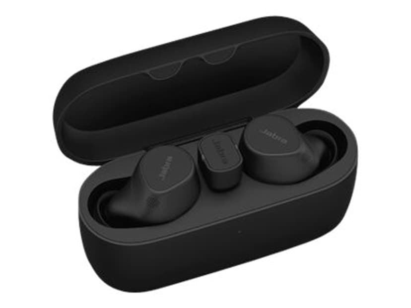 Jabra Evolve2 Buds - With Wireless Adapter Aidosti langattomat kuulokkeet USB-C Bluetooth-sovitin Optimoitu UC:lle Stereo Musta