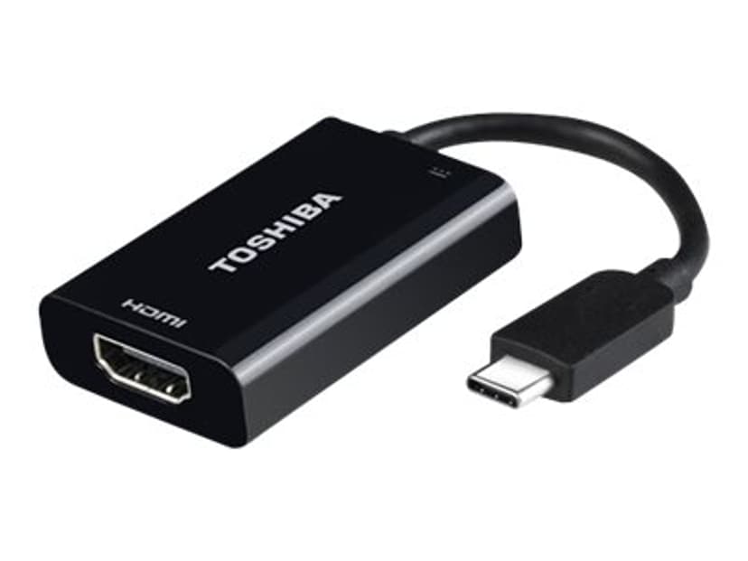 Toshiba Toshiba USB-C to HDMI Adapter 19 nastan HDMI Tyyppi A Naaras 24 pin USB-C Uros