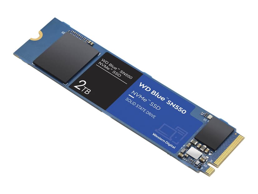 WD Blue SN550 SSD-levy 2000GB M.2 2280 PCI Express 3.0 x4 (NVMe)