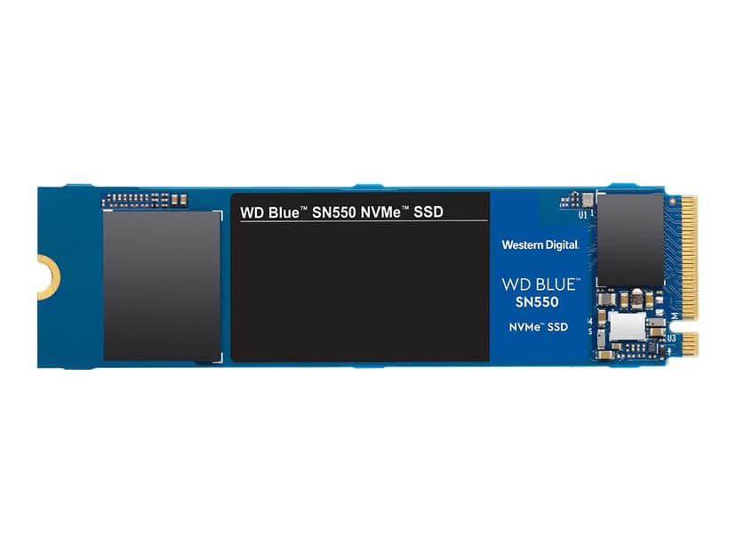 WD Blue SN550 SSD-levy 2000GB M.2 2280 PCI Express 3.0 x4 (NVMe)