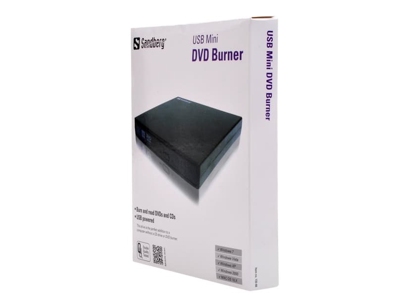 Sandberg USB Mini DVD Burner DVD-lukija