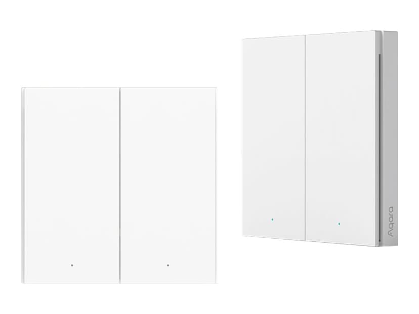 Aqara Smart Wall Switch H1 No Neutral (Double Rocker)