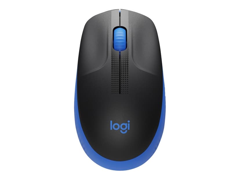 Logitech M190 Full-Size Wireless Mouse - Blue Trådlös 1000dpi Mus Blå