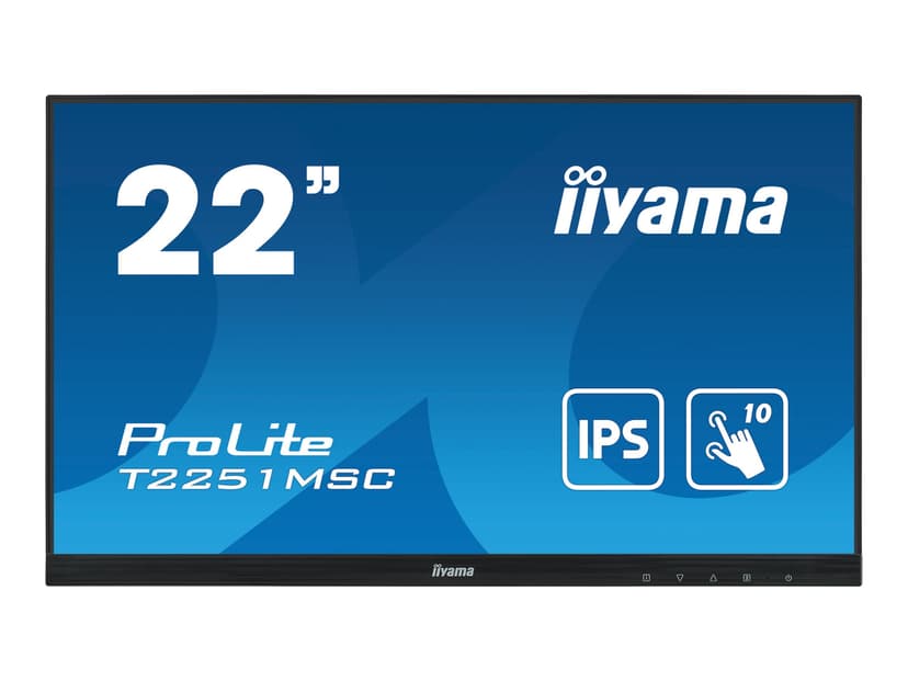 iiyama ProLite T2251MSC-B1 22" Touch FHD IPS 16:9