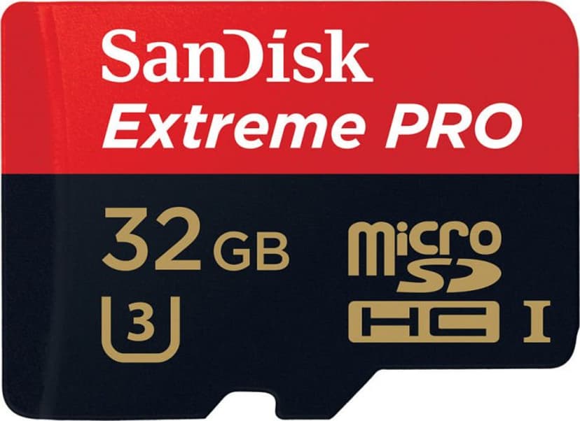 SanDisk Extreme Pro 32GB microSDHC UHS-I -muistikortti