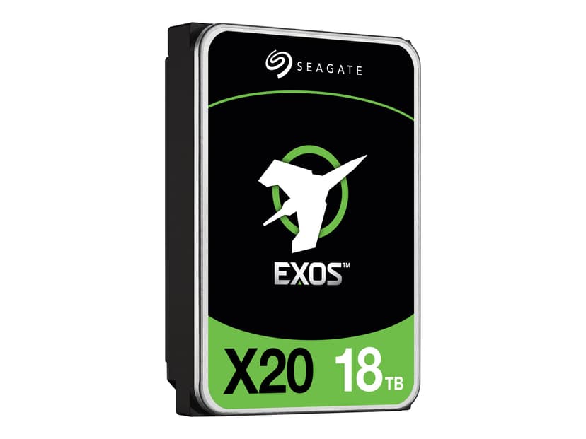 Seagate EXOS X20 18TB 512E/4KN 3.5" 7200r/min SATA 6.0 Gbit/s HDD