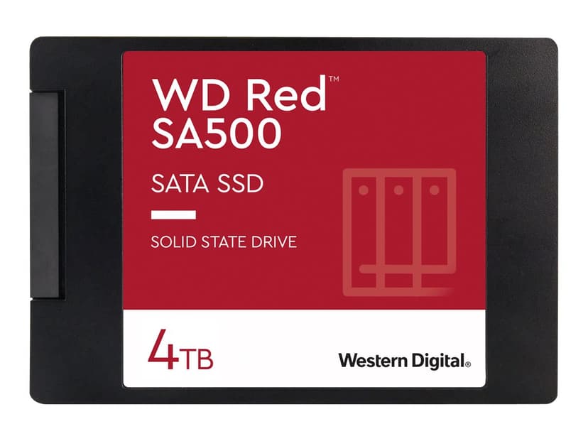 WD Red SA500 NAS SSD SSD 4000GB 2.5" SATA-600