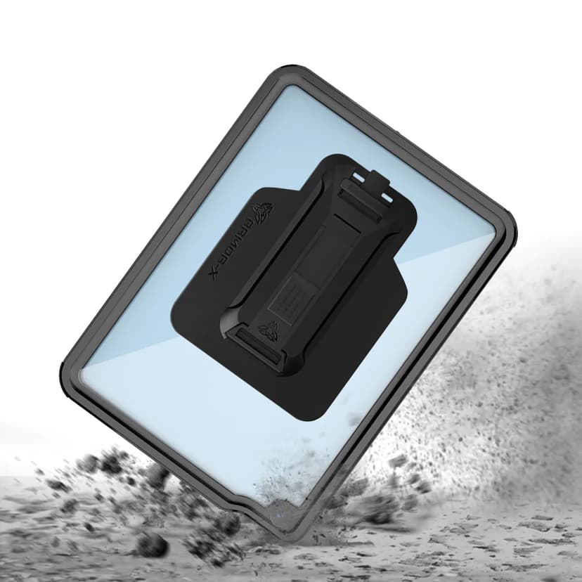 ARMOR-X Waterproof Case iPad 10.9" 10th gen Musta