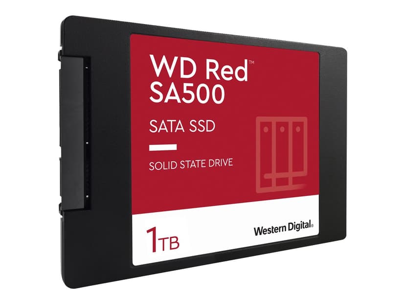 WD Red SA500 NAS SSD SSD-levy 1000GB 2.5" Serial ATA-600