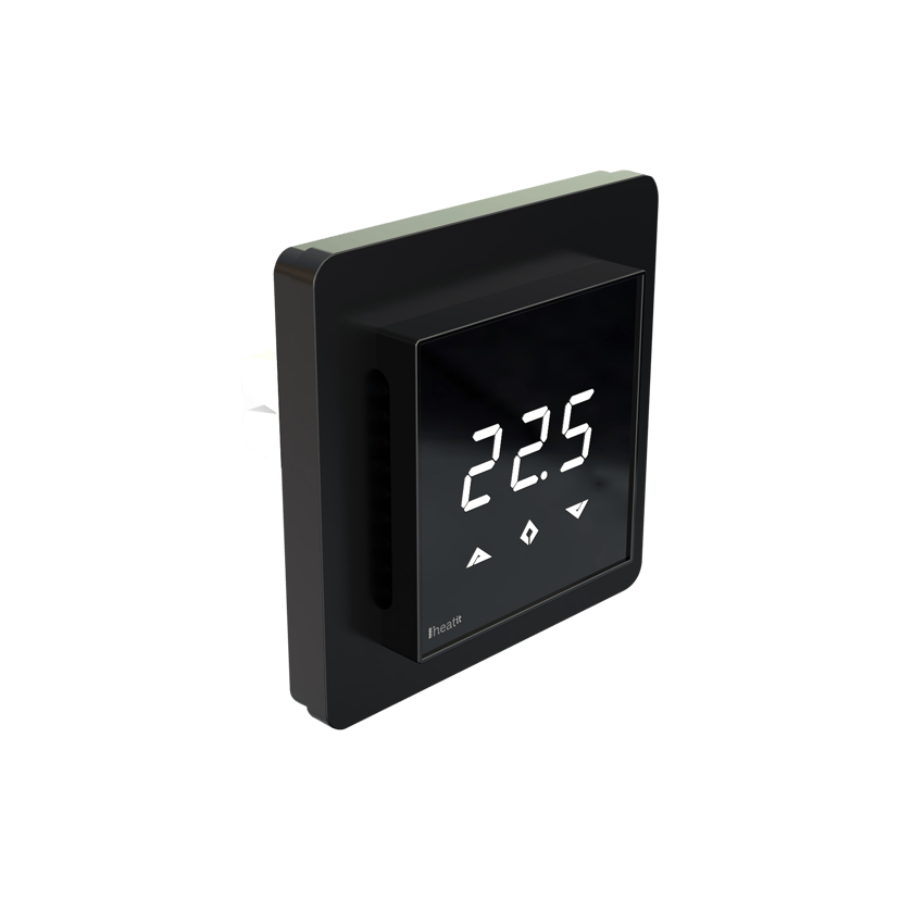 Heatit Z-TRM3 Thermostat 3600W 16A Black