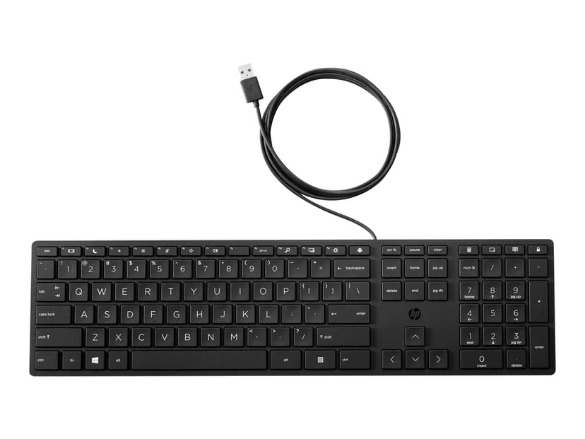 HP Wired Desktop 320K Keyboard Langallinen Pohjoismainen Näppäimistö