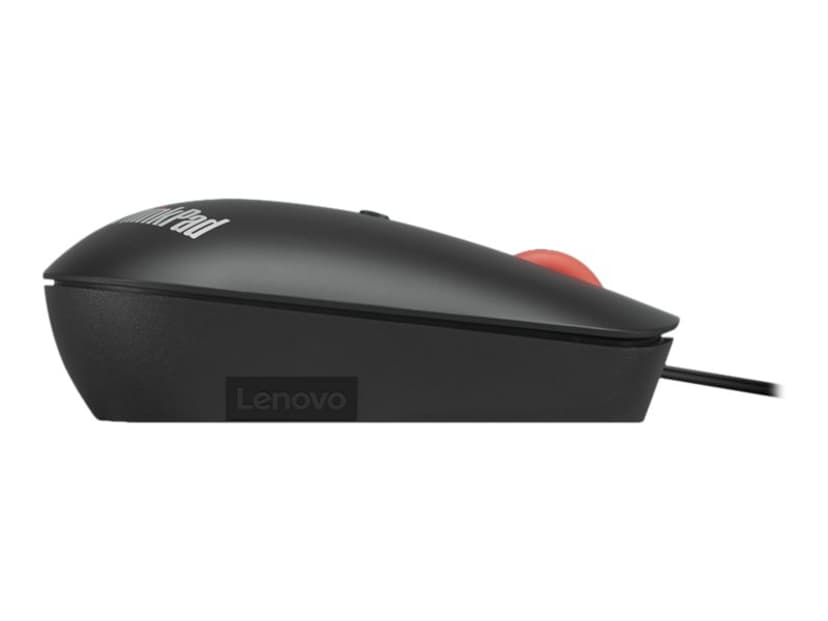 Lenovo ThinkPad Compact Kabling 2400dpi Mus Rød, Sort