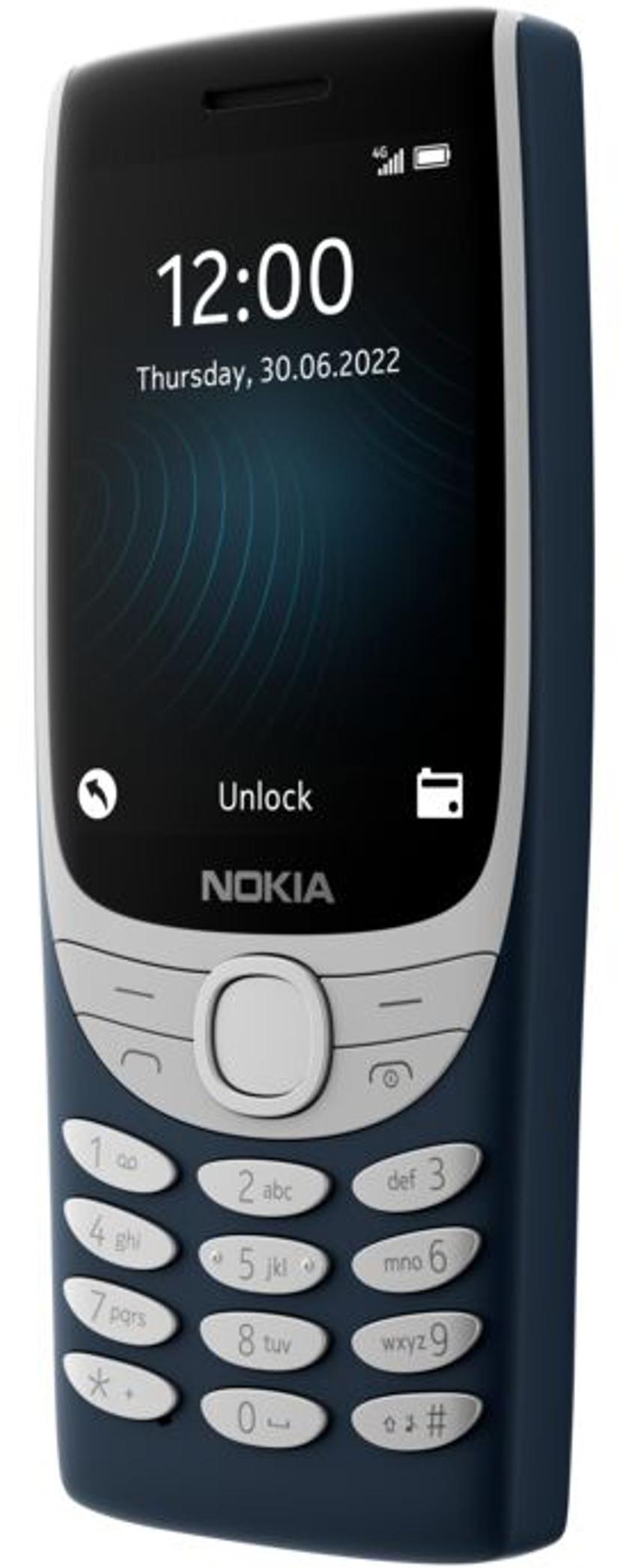 Nokia 8210 4G Kaksois-SIM Tummansininen