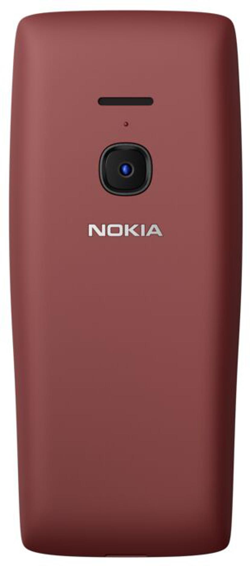 Nokia 8210 4G Kaksois-SIM Punainen