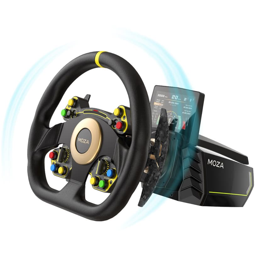 Moza Racing R16 Direct Drive Wheel Base - Black