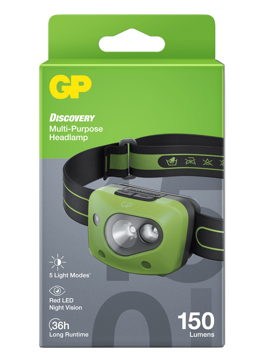 GP Discovery Headlamp CH43 150 Lumen