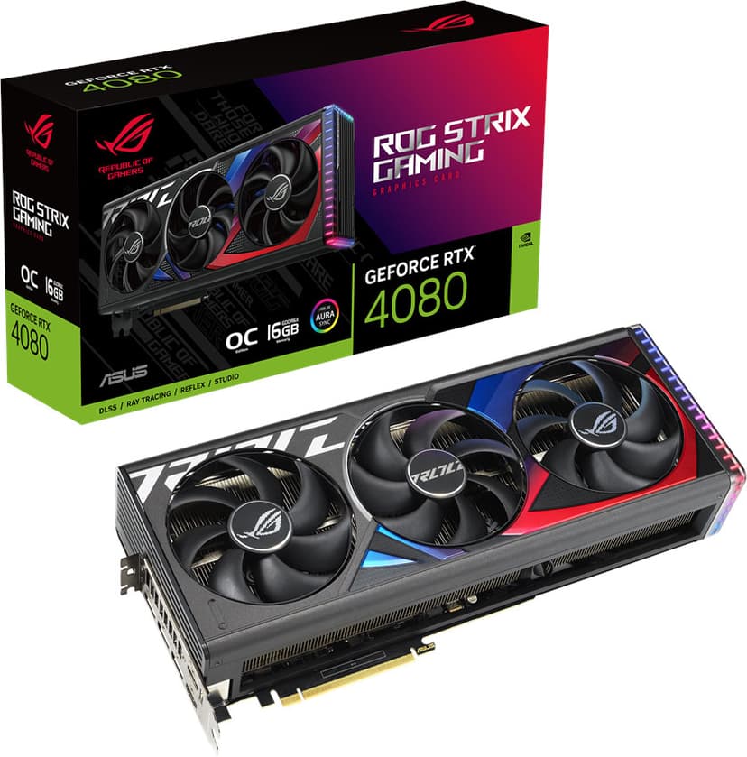 ASUS GeForce RTX 4080 ROG STRIX GAMING OC 16GB