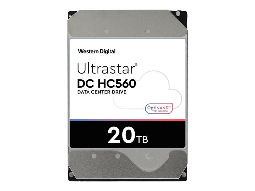 WD Ultrastar DC HC560 20Tt 3.5" 7200kierrosta/min SAS-3