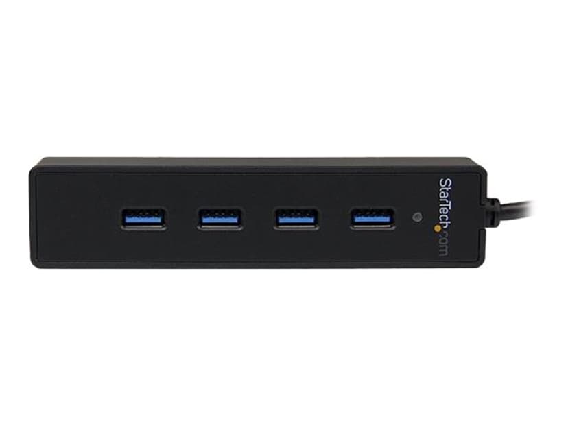 Startech 4 Port Portable Superspeed USB 3.0 Hub With Built-In Cable USB Hub