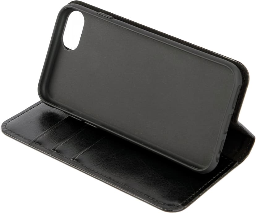 Cirafon Wallet Iphone SE 2022 - Black iPhone 7, iPhone 8, iPhone SE (2020), iPhone SE (2022) Musta nahka