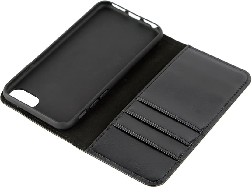 Cirafon Wallet Iphone SE 2022 - Black iPhone 7, iPhone 8, iPhone SE (2020), iPhone SE (2022) Musta nahka