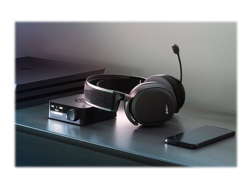 Steelseries Arctis Pro Wireless Headset Stereo Svart