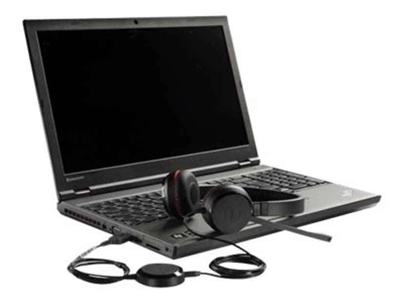 Jabra Evolve 30 II UC Headset 3,5 mm kontakt Stereo Svart