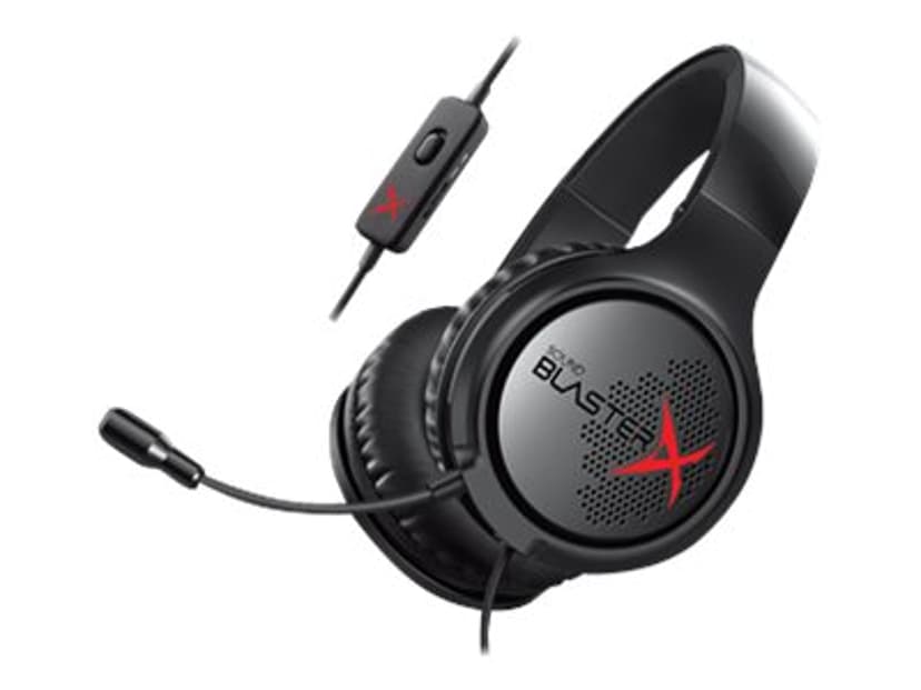 Creative Sound Blaster X H3 Gaming Headset Headset Stereo Svart