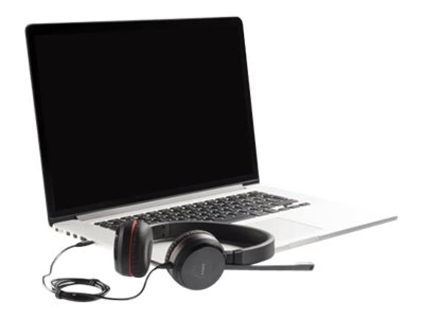 Jabra Evolve 30 II UC Headset 3,5 mm kontakt Stereo Svart