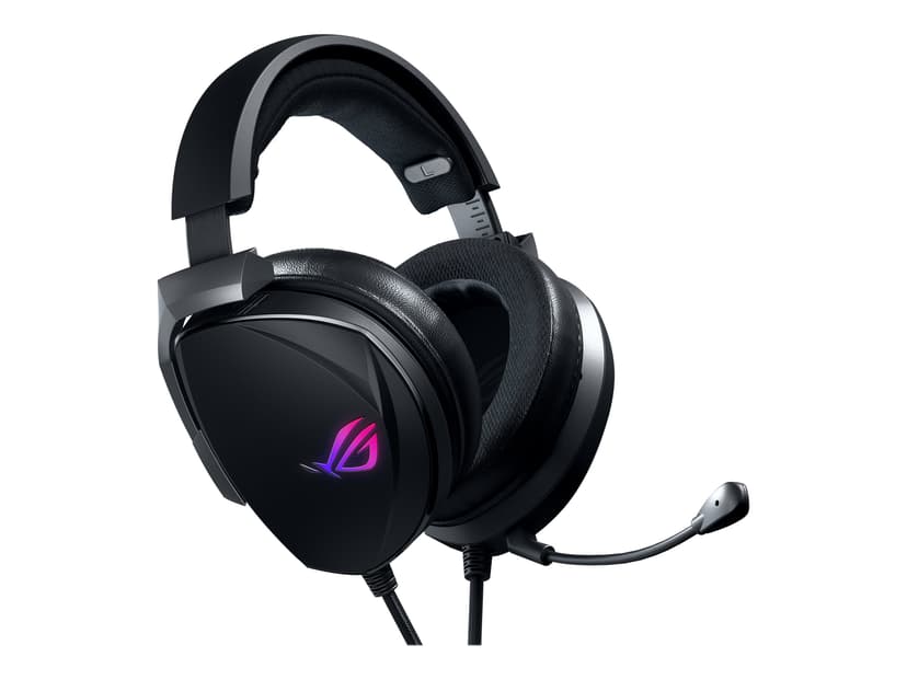 ASUS ROG Theta 7.1 Headset USB, USB-C 7.1-kanals surround Silver, Svart