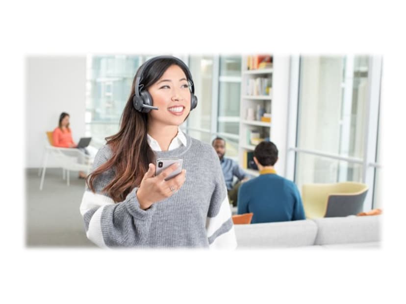 Logitech Zone Wireless Teams Headset Stereo Zwart